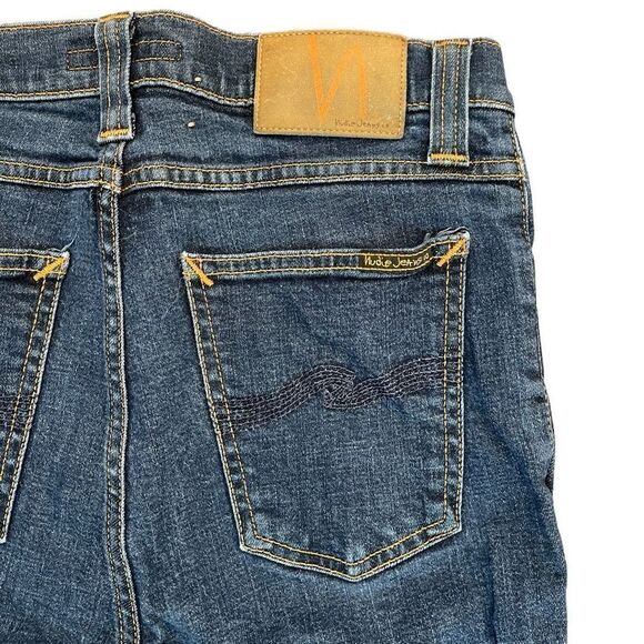 Nudie Jeans Slim Fit in Indigo Blue - Picture 1 of 11